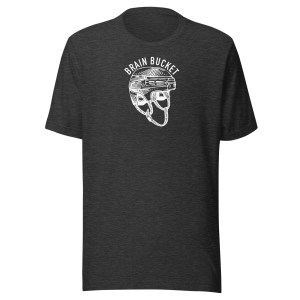 Brain Bucket Hockey t-shirt