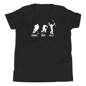 Dangle Snipe Celly Hockey Youth T-Shirt