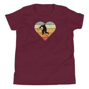 Heart of a Hockey Player Youth T-Shirt