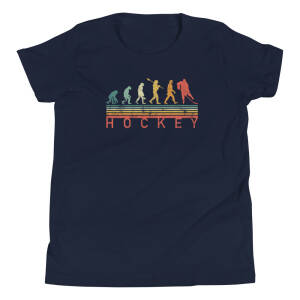 Retro Hockey Evolution Youth T-Shirt