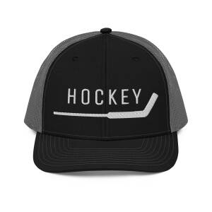 HOCKEY Goalie Stick Trucker Hat