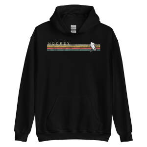 Retro Style Hockey Hoodie