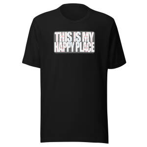 This is My Happy Place Hockey t-shirt