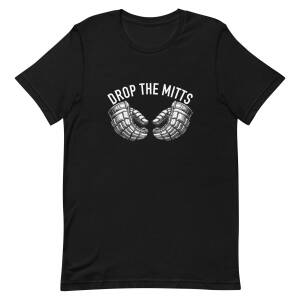 Drop The Mitts Hockey Unisex t-shirt