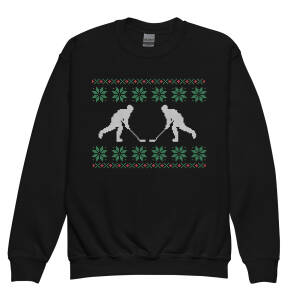 Holiday Hockey Youth crewneck sweatshirt