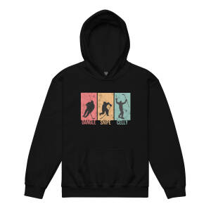 Dangle Snipe Celly Hockey Youth hoodie