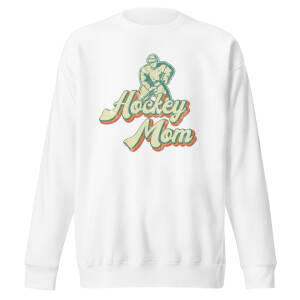 Retro Hockey Mom Women's Sweatshirt