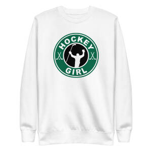 Hockey Girl Coffee and Caffeine Sweatshirt