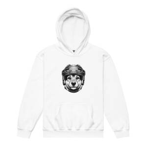 Dogs Love Hockey Youth hoodie
