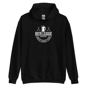 Beer League Hockey - Skate Shoot Chug Hockey Hoodie